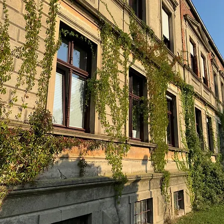 公寓 Huebscher Wohnen-geraeumige Im Gutshaus Nahe Saale Und Elbe