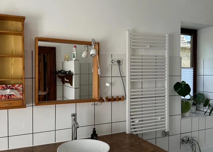 Huebscher Wohnen-geraeumige Im Gutshaus Nahe Saale Und Elbe Lägenhet